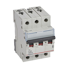 MCB TX3 6000A 3-полюсный 50A кривая C